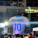 maillot gonflable géant Olympique de Marseille