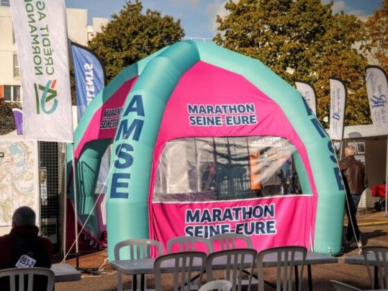 stand gonflable marathon seine eure