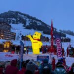 mascotte gonflable ours haribo