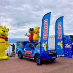 mascotte gonflable haribo