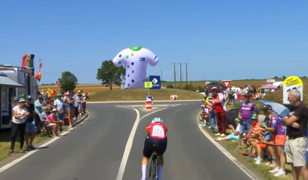 maillot gonflable calvados tour de france