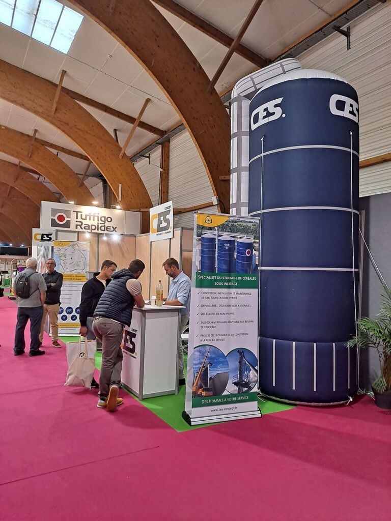 silo gonflable ces concept