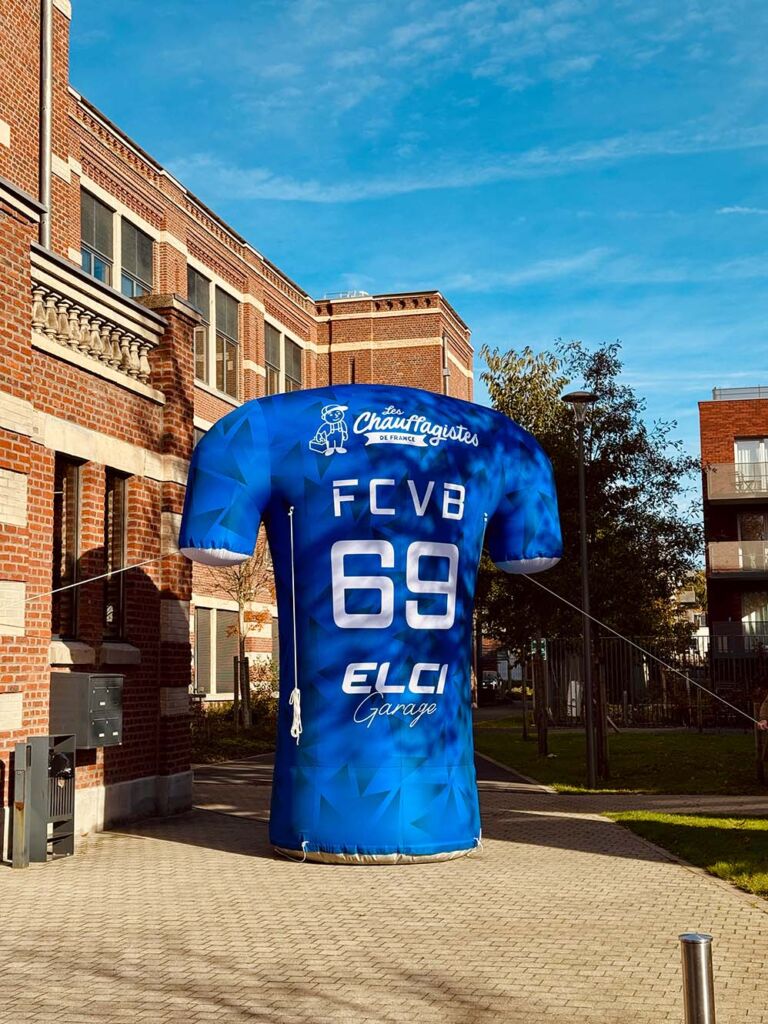 maillot gonflable fc villefranche beaujolais