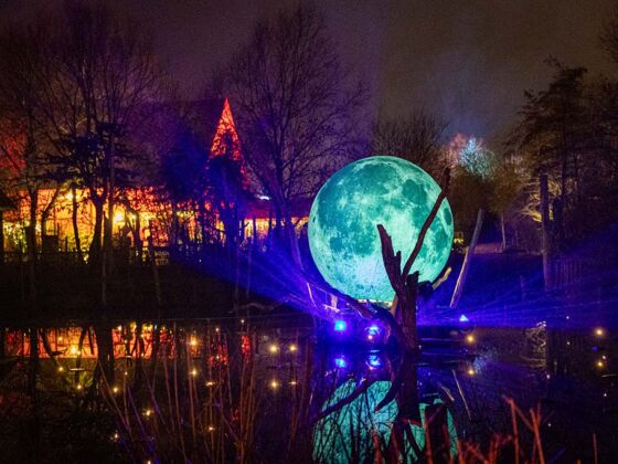 lune gonflable parc sainte croix
