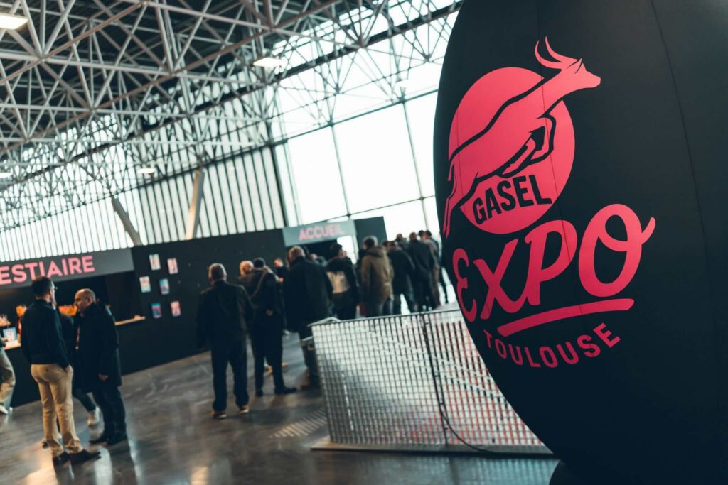 ballon de rugby gonflable gasel expo toulouse