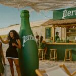 bouteille gonflable perrier