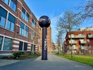 totem gonflable coeur de flandre