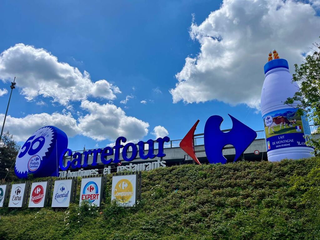 bouteille gonflable carrefour 50 ans