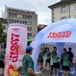 stand publicitaire gonflable lusty