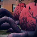 oeufs tentacules gonflables dancing dead records